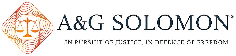 A&G Solomon · In pursuit of justice, in defence of freedom